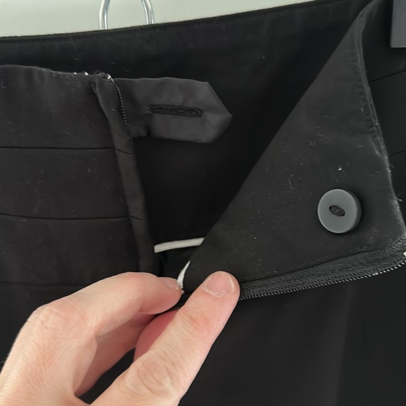 H&M high waist black skirt in size 10. - Picture 4 of 6